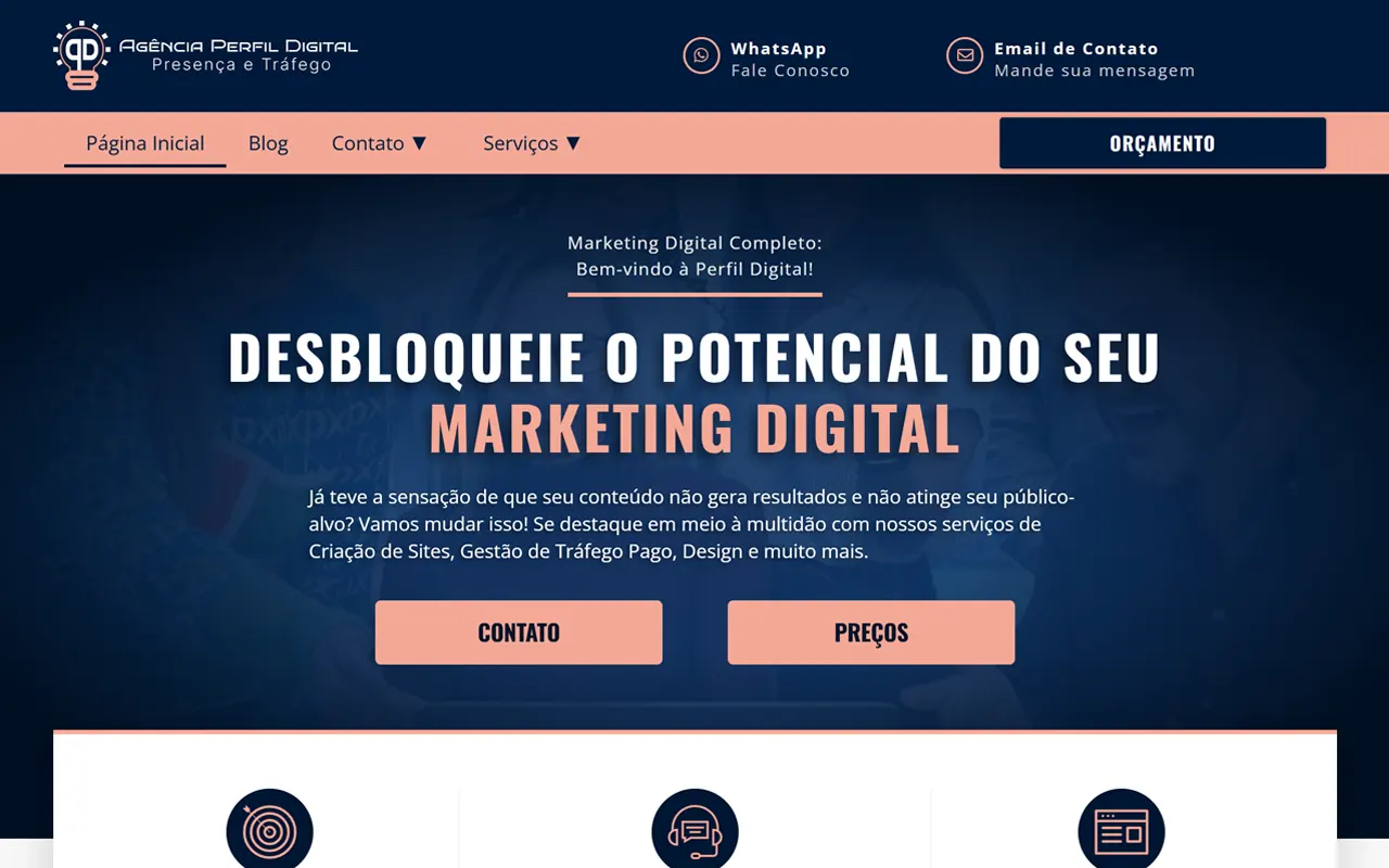 Homepage - Desktop
