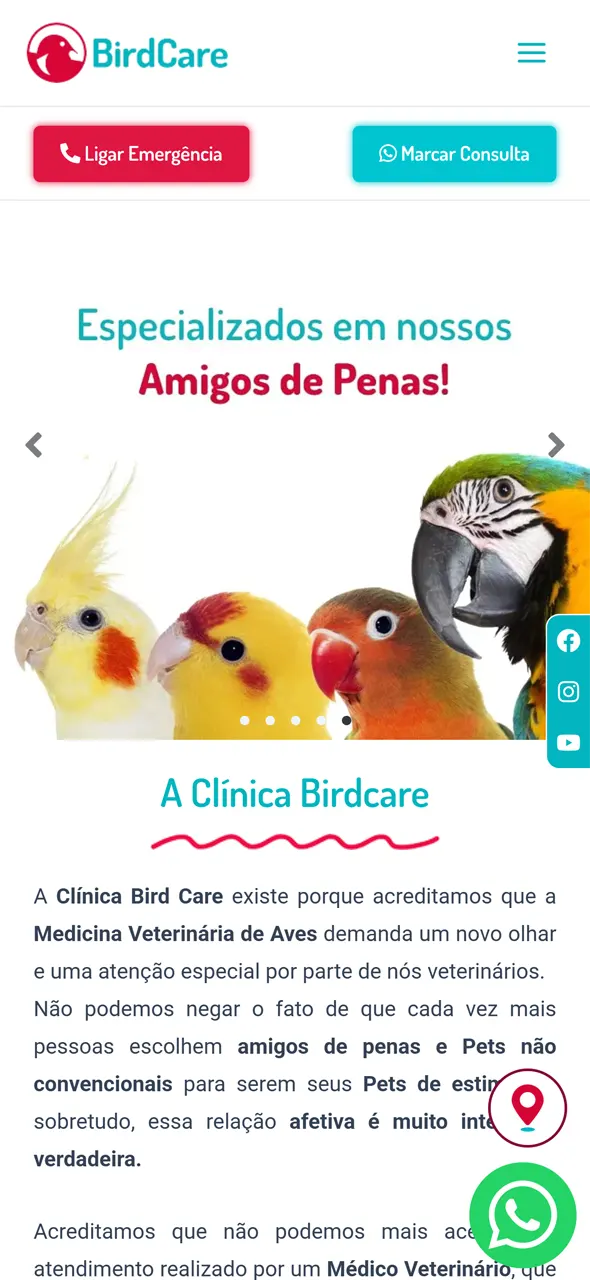 Homepage - Mobile