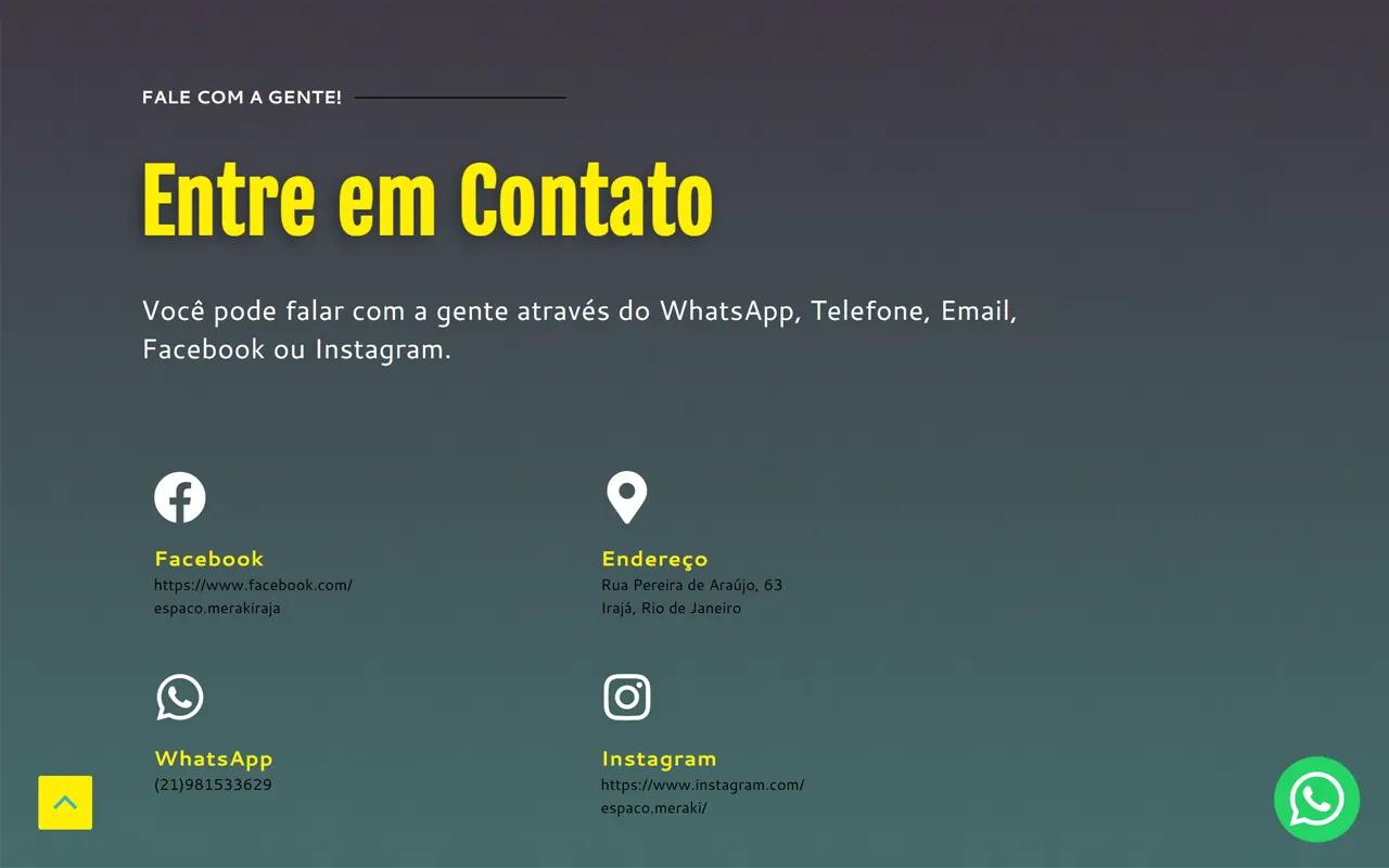 Contact - Desktop