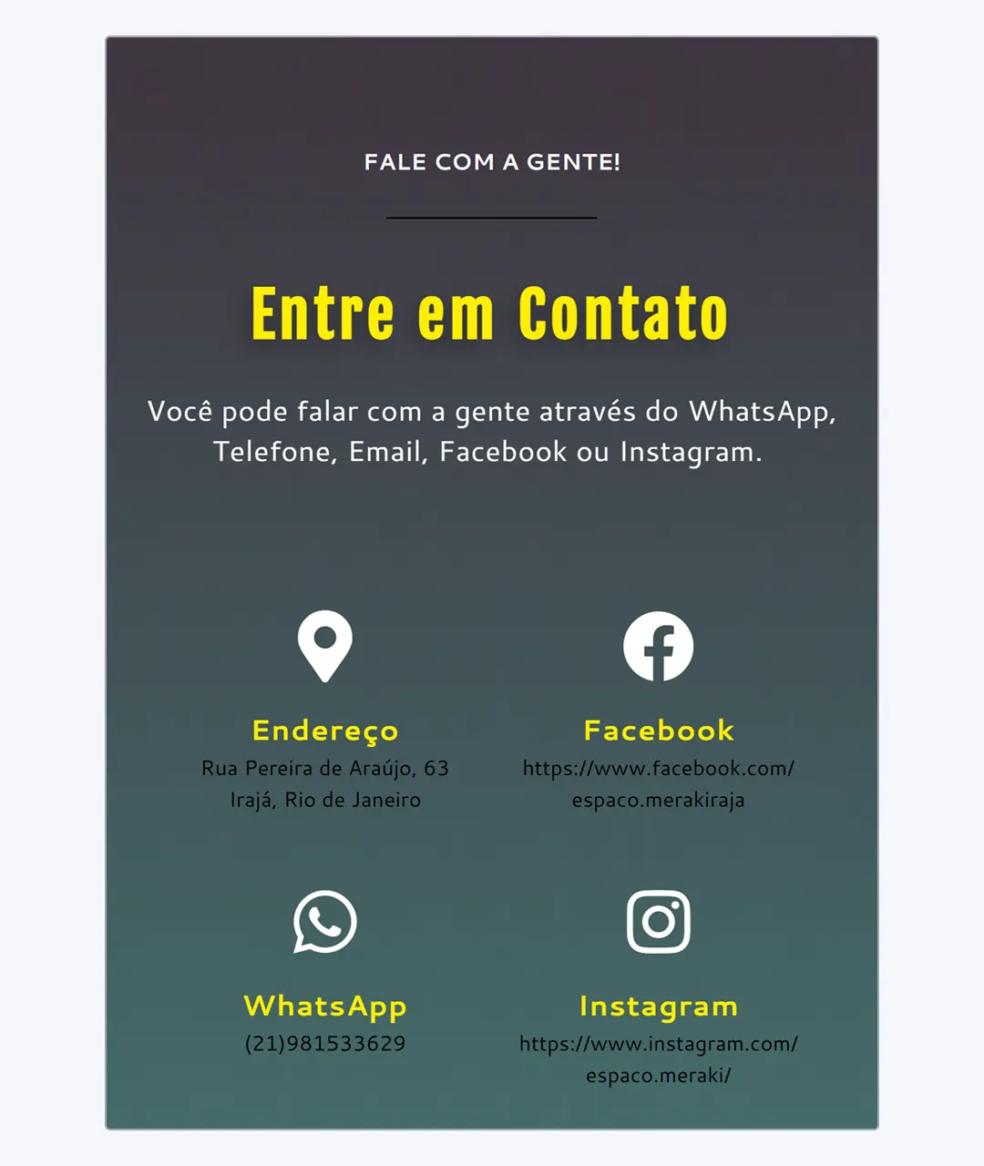 Contact - Mobile